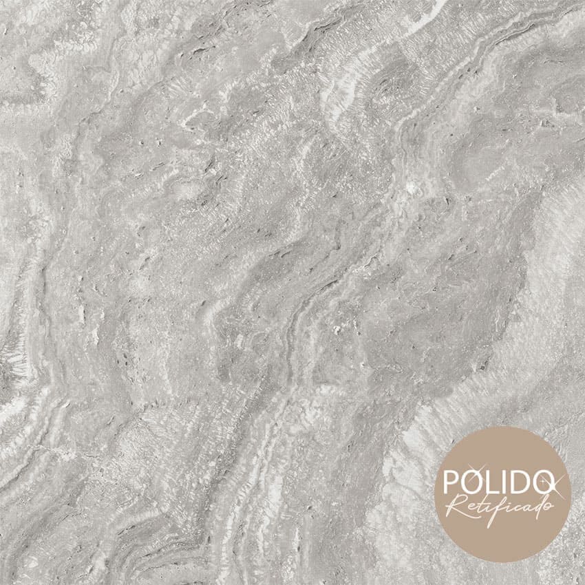MARAMEL GRIS RT POLIDO 66x66