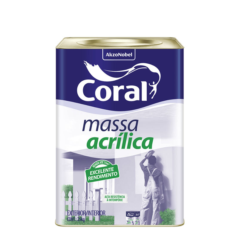 Massa Acrílica - 25Kg