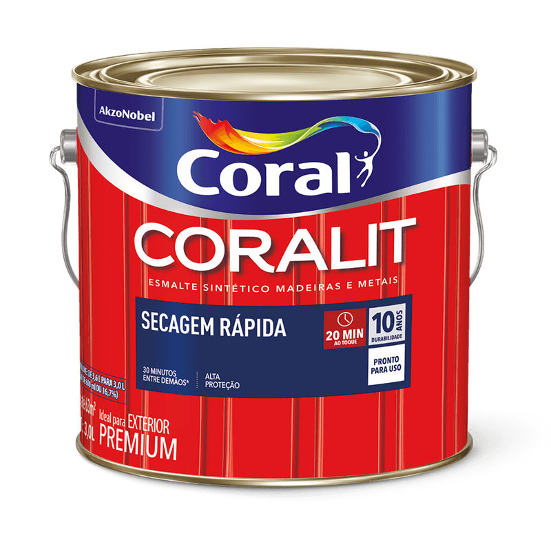 Coralit Secagem Rápida - 3,6L