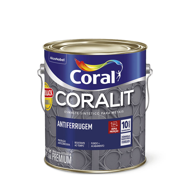 Coralit Antiferrugem - 3,6L