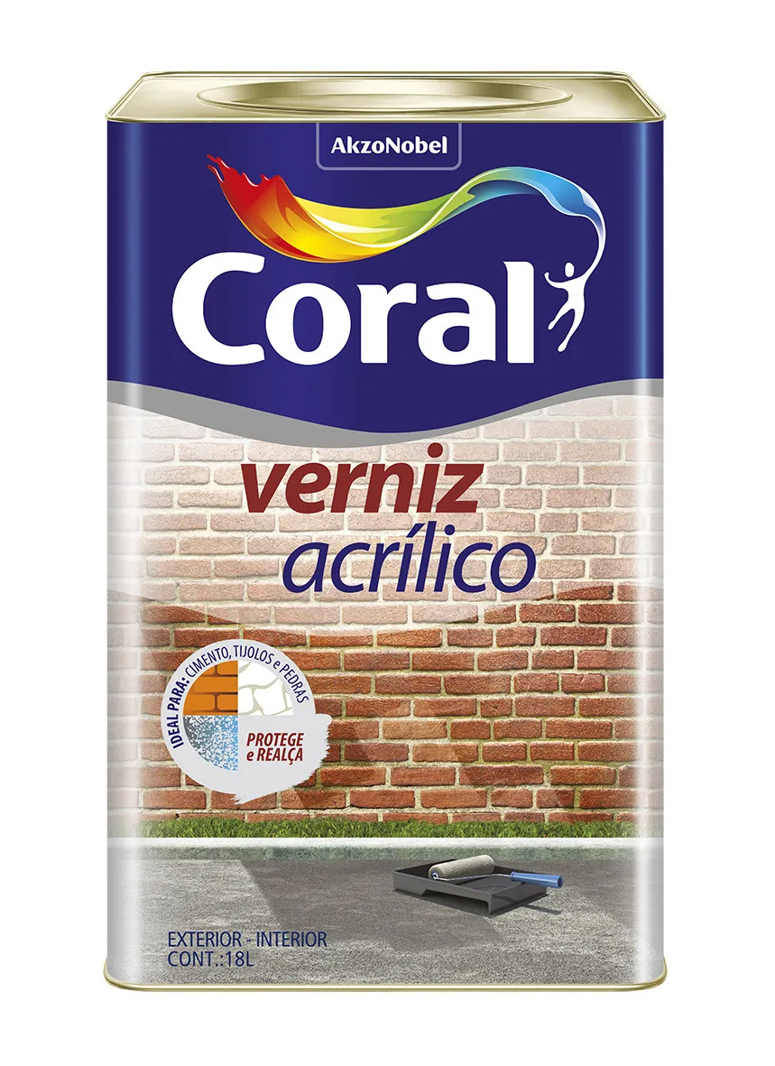 Verniz Acrílico Transparente - 18L