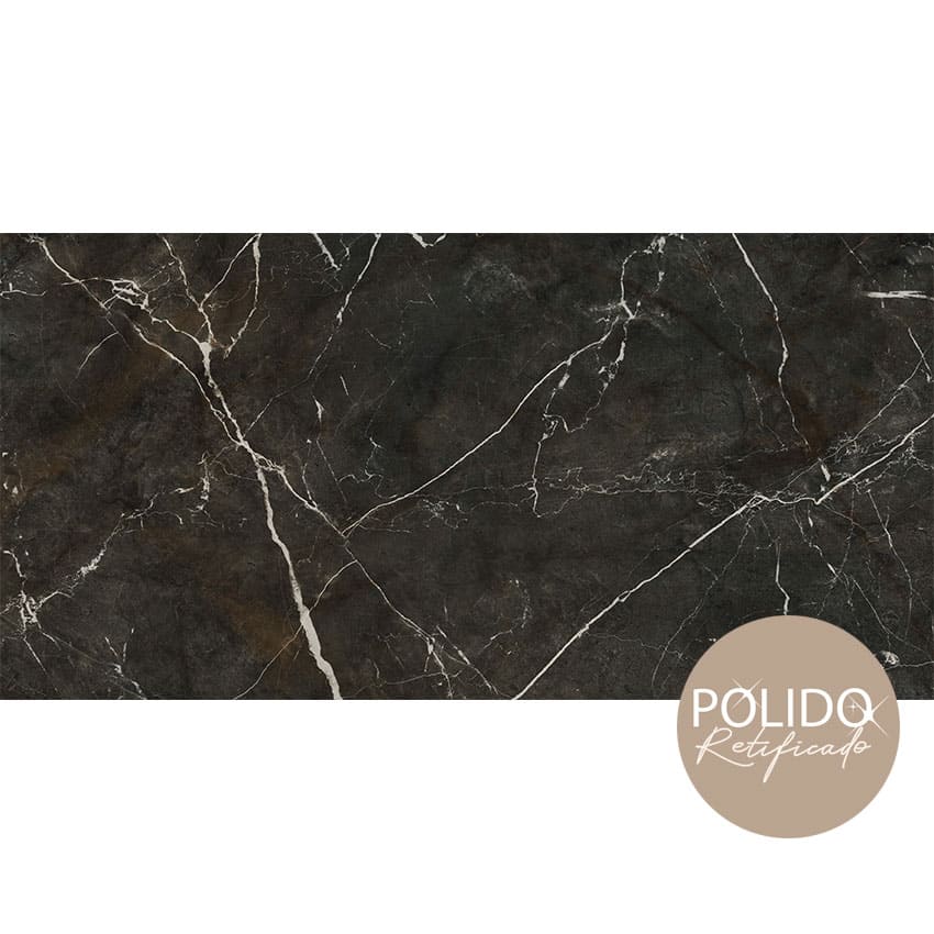 GRAN NERO ELEVATO RT POLIDO 60X120