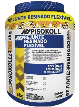 REJUNTE RESINADO FLEXÍVEL 2Kg