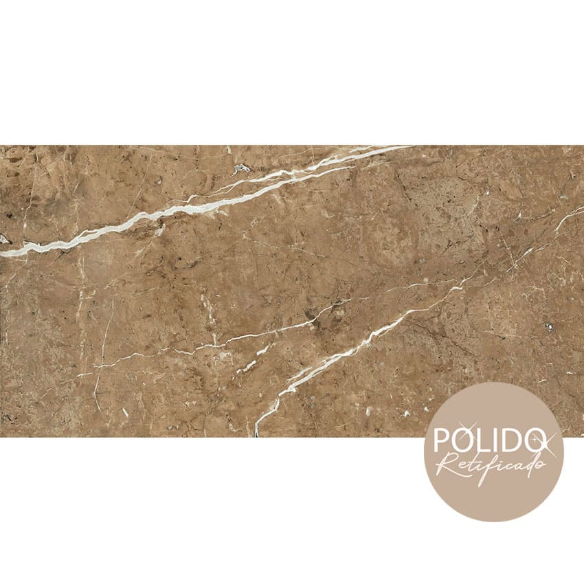 GRAN IMPERIAL MARROM RT POLIDO 60X120