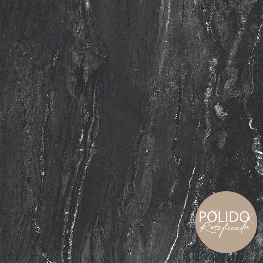 CARBONO BLACK RT POLIDO 87X87